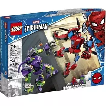 Конструктор пластиковый Lego Marvel Super Heroes Человек паук и Зеленый гоблин, 296 деталей
