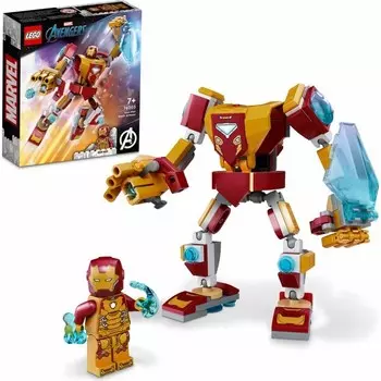 Конструктор пластиковый Lego Marvel Железный человек, 130 деталей