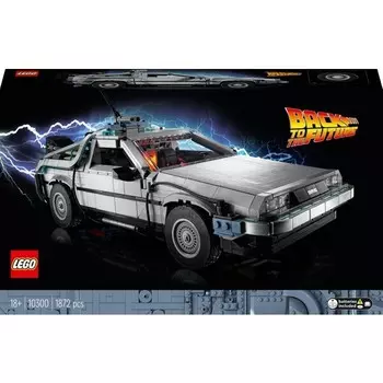 Конструктор пластиковый Lego Машина времени из Назад в будущее