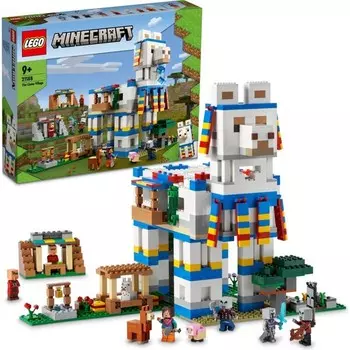 Конструктор пластиковый Lego Minecraft Деревня лам, 1252 детали