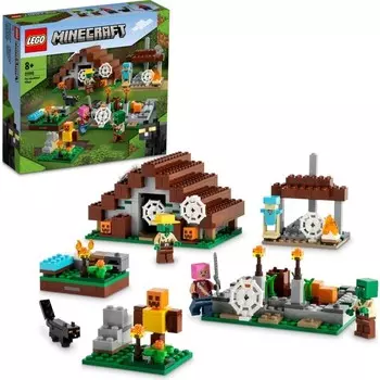 Конструктор пластиковый Lego Minecraft Заброшенная деревня, 422 детали