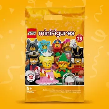 Конструктор пластиковый Lego Minifigures series-23 Коллекционный набор минифигурок, 6 деталей