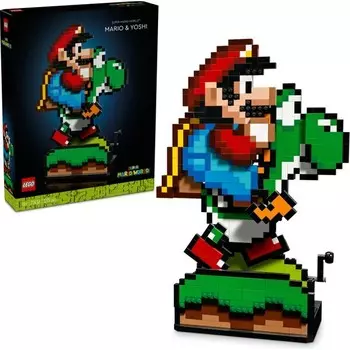 Конструктор пластиковый Lego Мир Супер Марио и Йоши, 1215 деталей