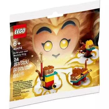 Конструктор пластиковый Lego Monkie Kid Создайте своего собственного Короля обезьян, 24 детали