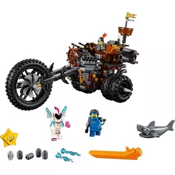 Конструктор пластиковый Lego Movie Хеви-метал мотоцикл Железной бороды!, 461 деталь