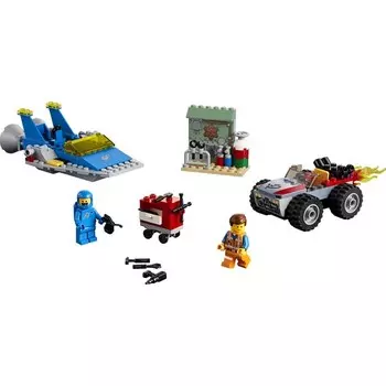 Конструктор пластиковый Lego Movie Мастерская Строим и чиним Эммета и Бенни!, 117 деталей