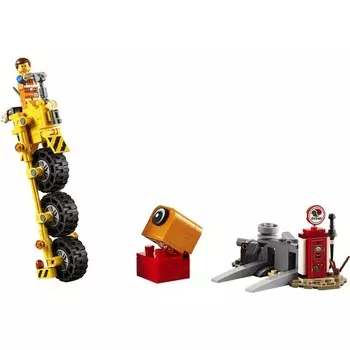 Конструктор пластиковый Lego Movie Мотоцикл Эммета, 170 деталей