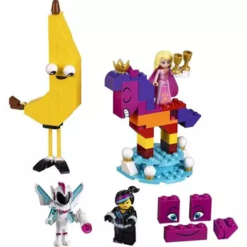 Конструктор пластиковый Lego Movie Познакомьтесь с королевой Многоликой Прекрасной, 62 детали