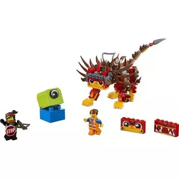 Конструктор пластиковый Lego Movie Ультра-Киса и воин Люси, 348 деталей
