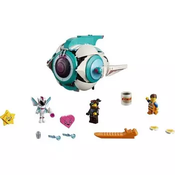 Конструктор пластиковый Lego Movie Звездолёт Мими Катавасии, 502 детали