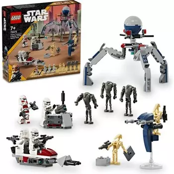 Конструктор пластиковый Lego Набор боевых клонов, 215 деталей