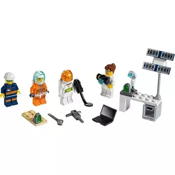 Конструктор пластиковый Lego Набор минифигурок космических исследований