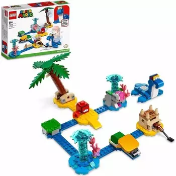Конструктор пластиковый Lego Набор приключений Пляж Супер Мариодорри, 229 деталей