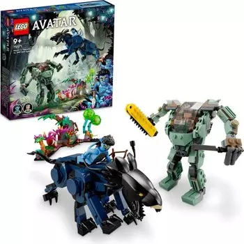 Конструктор пластиковый Lego Нейтири и Танатор против AMP-робота Куорича, 560 деталей