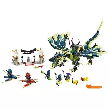 Конструктор пластиковый Lego Ninjago Атака дракона Морро, 658 деталей