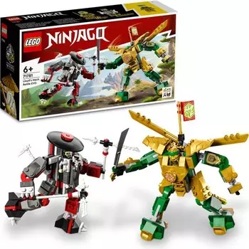 Конструктор пластиковый Lego Ninjago Битва роботов, 223 детали