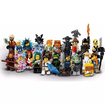 Конструктор пластиковый Lego Ninjago Collectable Minifigures, 20 штук