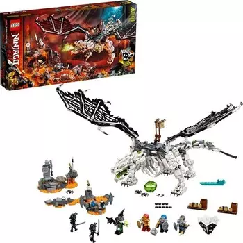 Конструктор пластиковый Lego Ninjago Дракон чародея-скелета, 1016 деталей