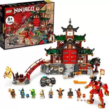 Конструктор пластиковый Lego Ninjago Храм Ниндзя Додзё, 1394 детали