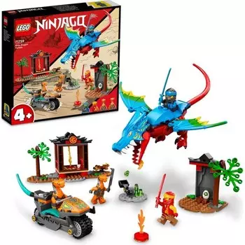 Конструктор пластиковый Lego Ninjago Храм с драконом-ниндзя, 161 деталь