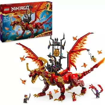 Конструктор пластиковый Lego Ninjago Исходный Дракон, 1716 деталей