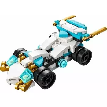 Конструктор пластиковый Lego Ninjago Машина-дракон Зейна, 55 деталей