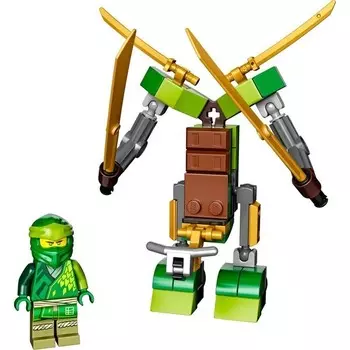 Конструктор пластиковый Lego Ninjago Механический костюм Ллойда, 55 деталей