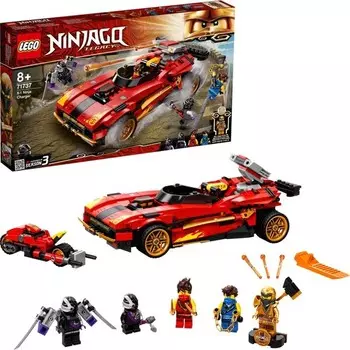 Конструктор пластиковый Lego Ninjago Ниндзя-перехватчик, 599 деталей