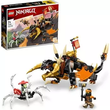 Конструктор пластиковый Lego Ninjago Земляной дракон Коула, 285 деталей