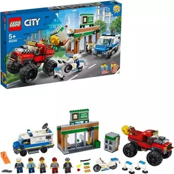 Конструктор пластиковый Lego Ограбление полицейского грузовика