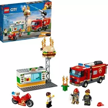 Конструктор пластиковый Lego Операция по тушению пожара в ресторане