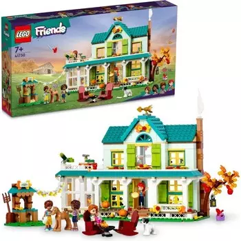 Конструктор пластиковый Lego Осенний домик друзей, 853 детали