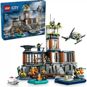 Конструктор пластиковый Lego Остров полицейской тюрьмы, 980 деталей