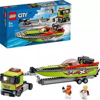 Конструктор пластиковый Lego Перевозчик гоночных лодок