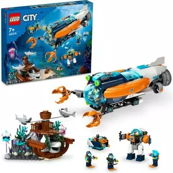 Конструктор пластиковый Lego Подводная лодка для глубоководных исследований, 842 детали