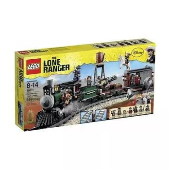 Конструктор пластиковый Lego Погоня за Поездом одинокого рейнджера