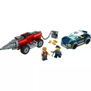 Конструктор пластиковый Lego Полицейская погоня за бурильщиком