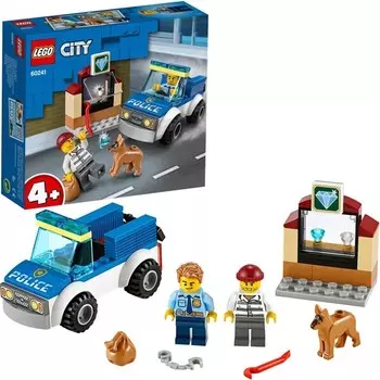 Конструктор пластиковый Lego Полицейский кинологический отряд