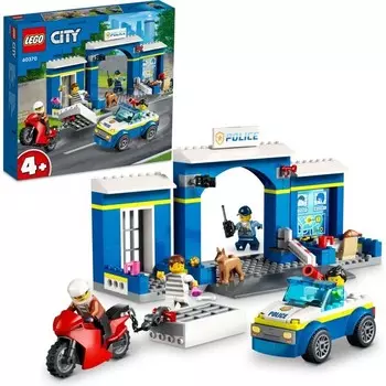 Конструктор пластиковый Lego Полицейский участок, 172 детали