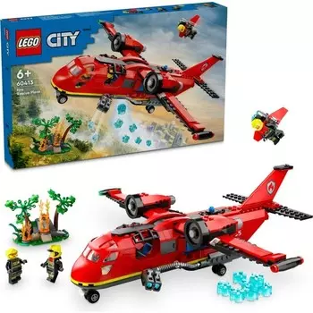 Конструктор пластиковый Lego Пожарно-спасательный самолет, 478 деталей