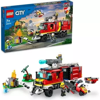 Конструктор пластиковый Lego Пожарный командирский грузовик, 502 детали