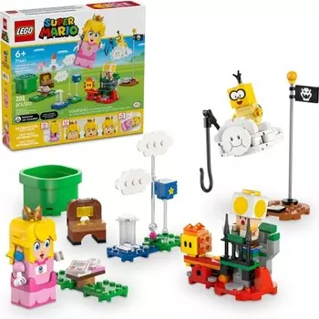 Конструктор пластиковый Lego Приключения Супер Марио, 208 деталей
