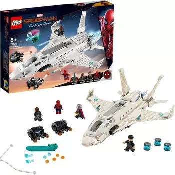 Конструктор пластиковый Lego Реактивный самолёта Старка, 489 деталей