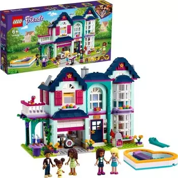 Конструктор пластиковый Lego Семейный дом друзей Андреа, 802 штуки