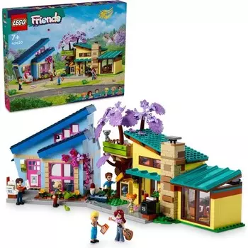 Конструктор пластиковый Lego Семейный дом друзей Олли и Пейсли, 1126 деталей