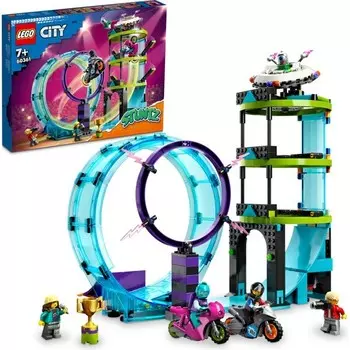 Конструктор пластиковый Lego Соревнования каскадеров, 385 деталей