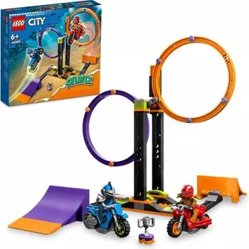 Конструктор пластиковый Lego Соревнования по трюкам с вращением, 117 деталей