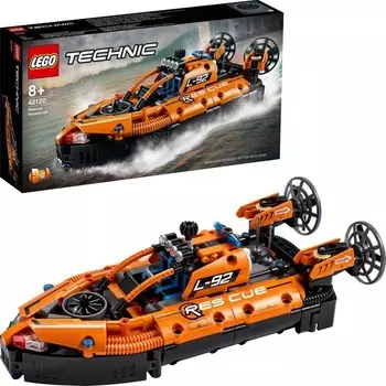 Конструктор пластиковый Lego Спасательное судно на воздушной подушке, 457 деталей