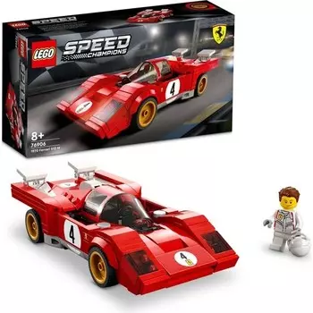 Конструктор пластиковый Lego Speed Champions 1970 Ferrari 512 M, 291 деталь