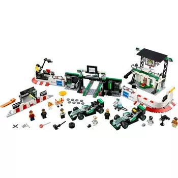 Конструктор пластиковый Lego Speed Champions Mercedes Amg Petronas Formula One Team, 941 деталь